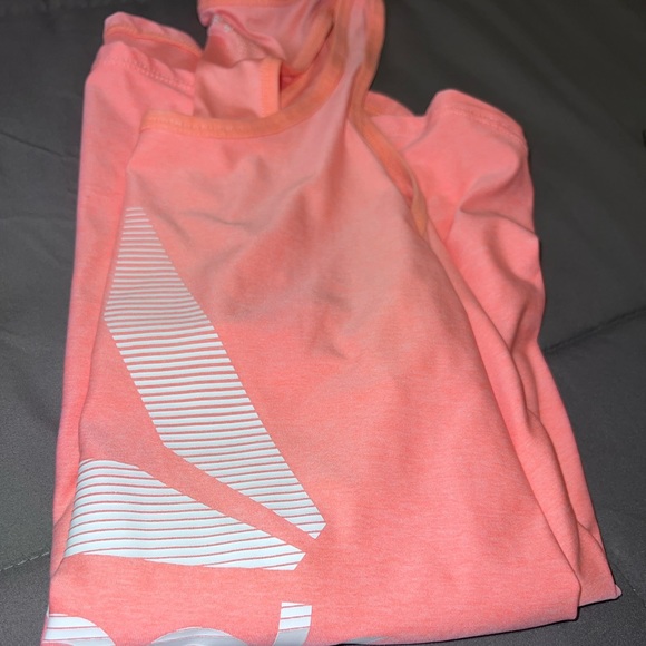 Reebok Racerback Tank Size Small Neon Orange - Picture 4 of 4